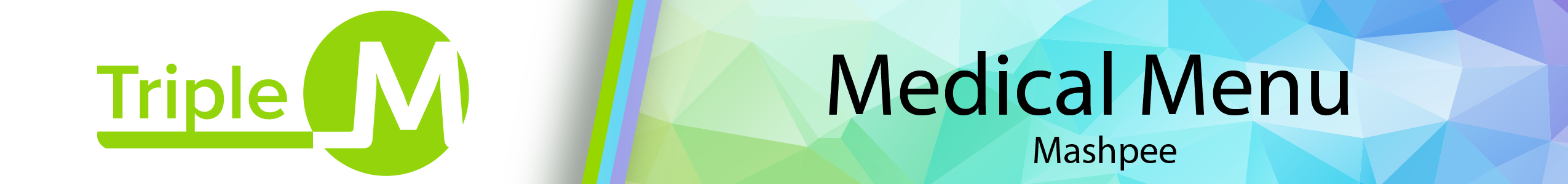 Mashpee Medical Menu Header